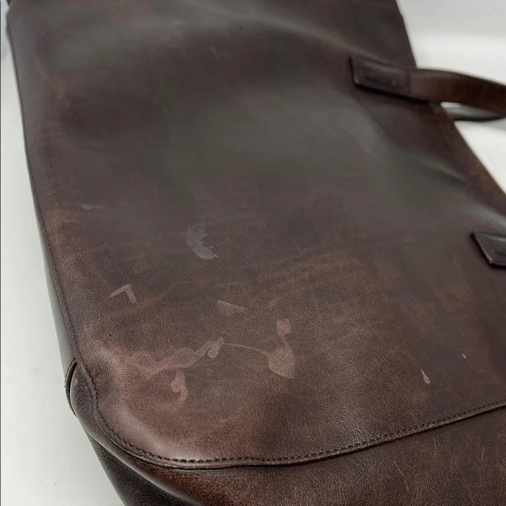 VINTAGE COACH 1997 LEGACY ZIPPER TOP TOTE CALFSKIN LEATHER MADE IN ITALY - Picture 17 of 17